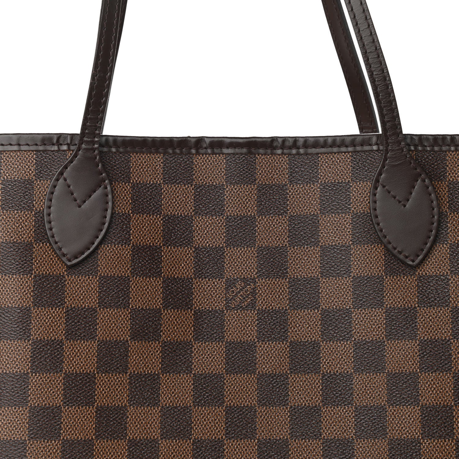 Louis Vuitton Damier Ebene Neo Neverfull MM Rose Ballerine 8 of 13