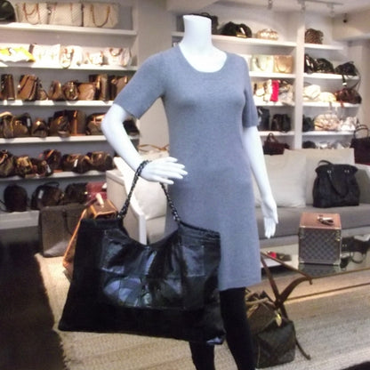 Chanel Patent Patchwork Brooklyn Large Tote 2 of 10