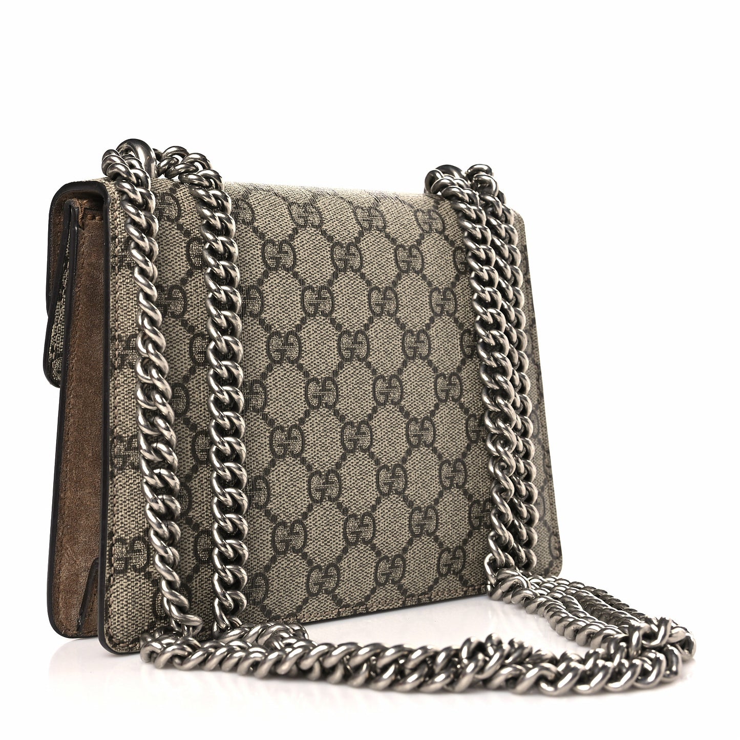 GG Supreme Monogram Mini Dionysus Shoulder Bag Taupe