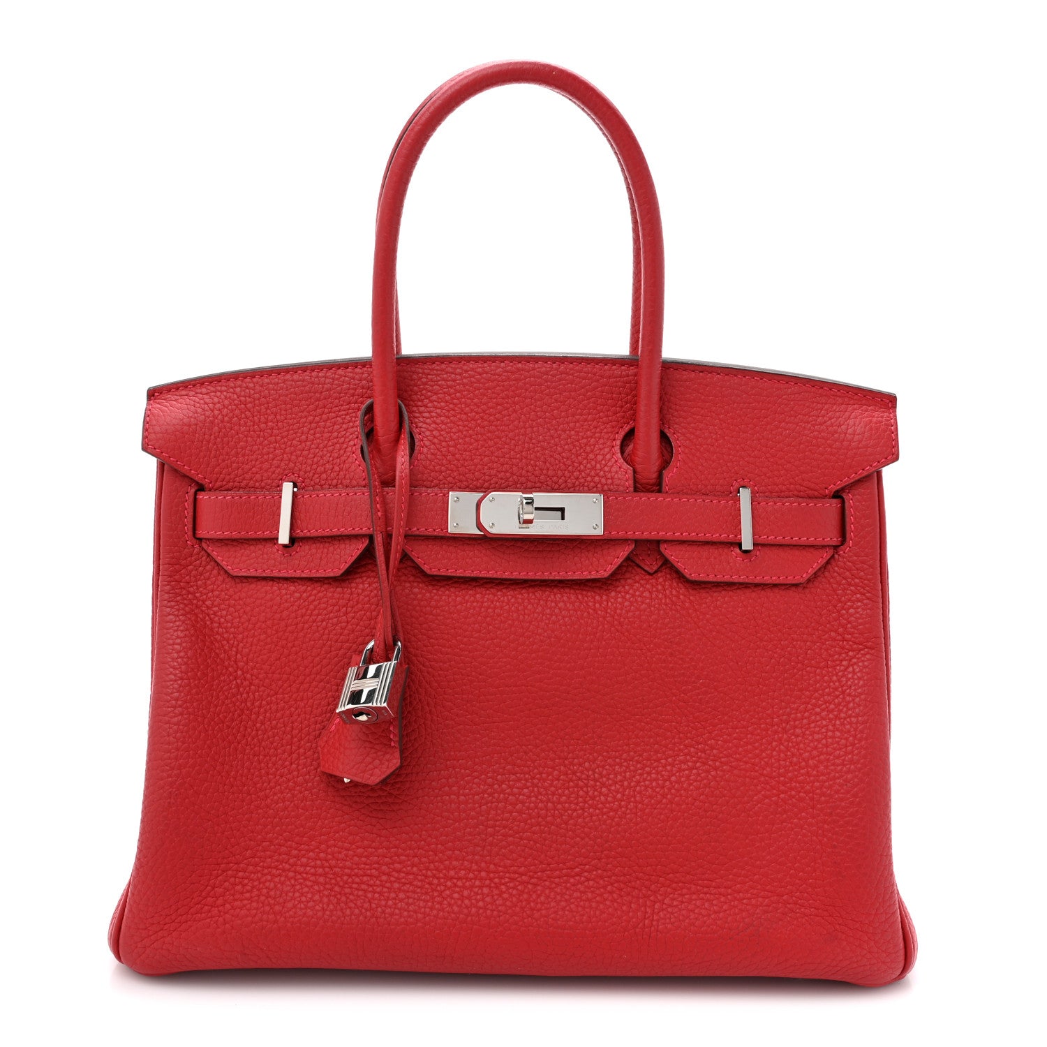 Hermes Togo BIRKIN 30 Rouge Casaque 1 of 18