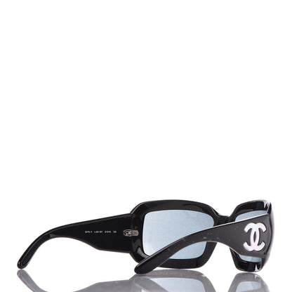 Chanel Mother of Pearl CC Sunglasses 5076-H Black 4 of 13
