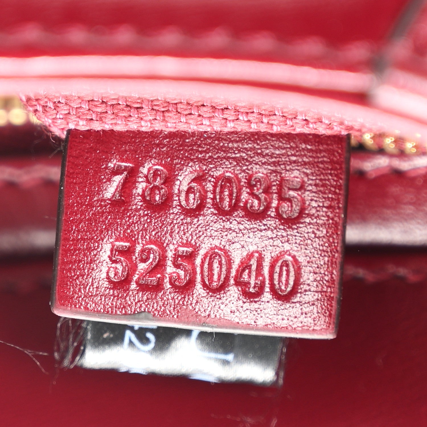 Gucci GG Shadow Monogram Mini Moon Side Shoulder Bag Rosso Ancora Red 7 of 10