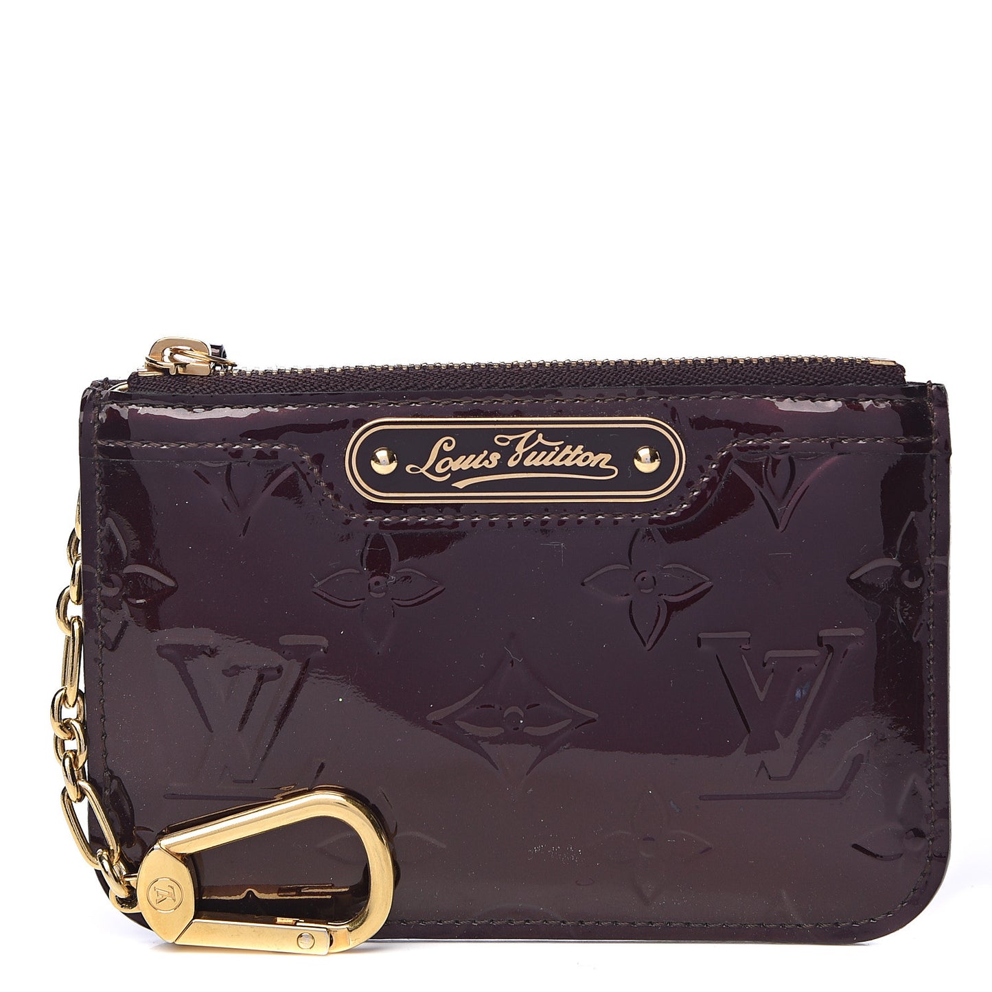 Vernis Key Pouch Amarante
