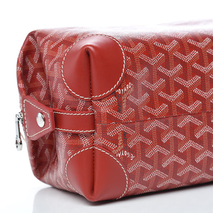 Goyard Goyardine Boeing 25 Trousse de Toilette Red 6 of 10