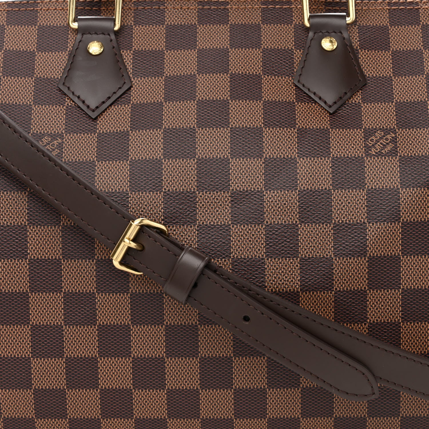 Louis Vuitton Damier Ebene Speedy Bandouliere 30 9 of 11