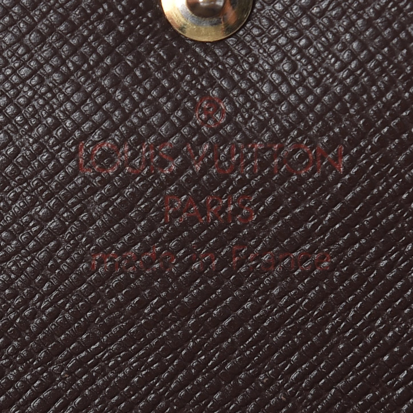 Damier Ebene Porte Tresor International Wallet
