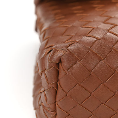 Bottega Veneta Nappa Intrecciato Olimpia Shoulder Bag Noce 15 of 16