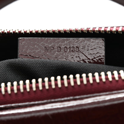 Givenchy Crinkled Patent Deerskin Small Antigona Aubergine 7 of 11