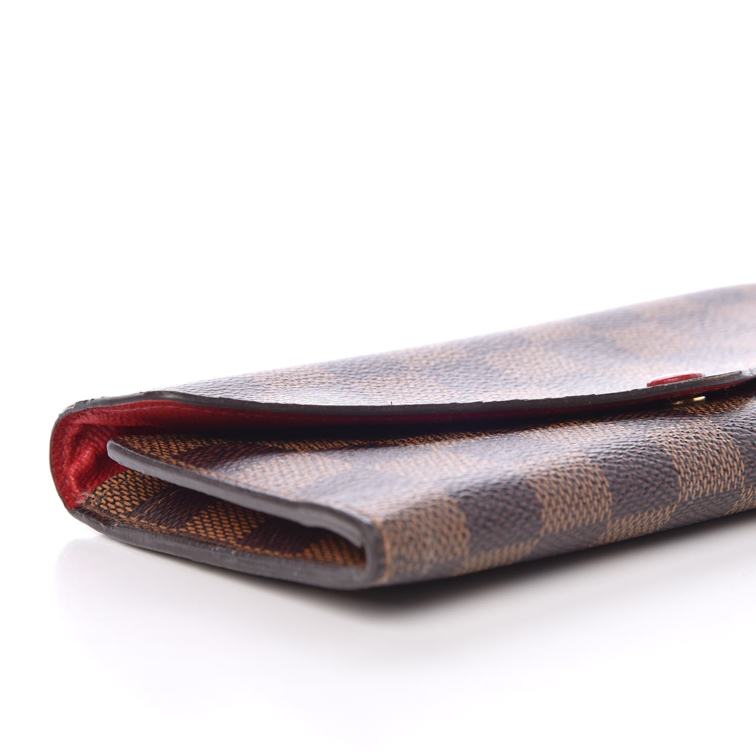 Louis Vuitton Damier Ebene Josephine Wallet Red 13 of 16