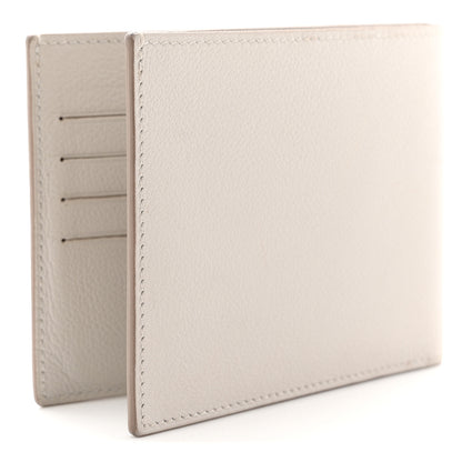 Hermes Evercolor Citizen Twill Compact Wallet Gris Perle 3 of 8