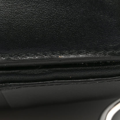 Gucci Calfskin GG Tennis Embossed Bi-Fold Wallet Black 8 of 9