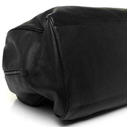 Saint Laurent Grained Calfskin Classic Duffle Black 7 of 10