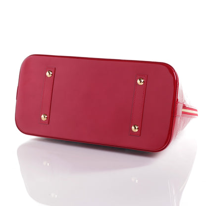 Louis Vuitton Vernis Alma GM Pomme D'Amour 5 of 8