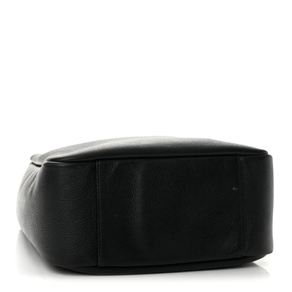 Saint Laurent Grained Calfskin Small Le 5 A 7 Soft Hobo Black 4 of 13