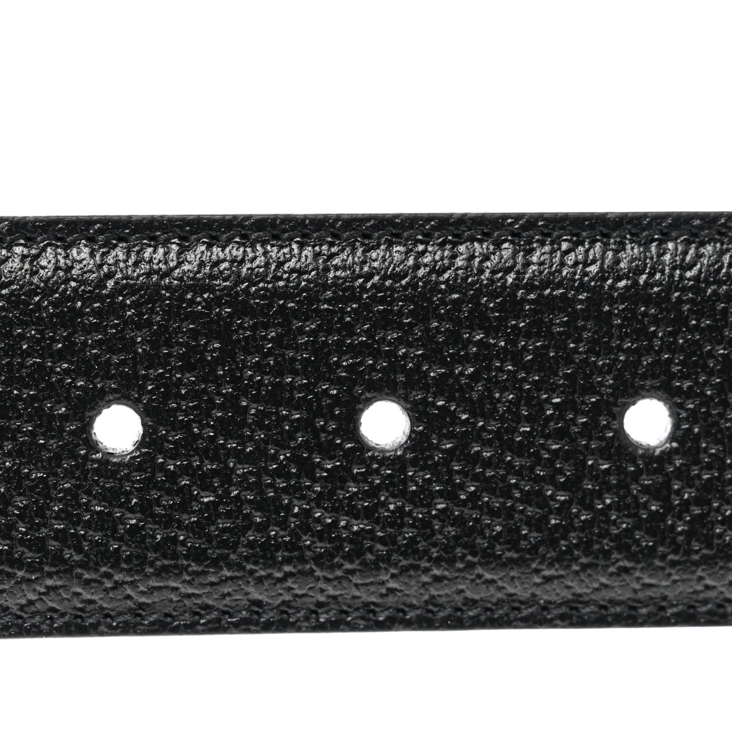 Gucci Textured Dollar Calfskin 40mm Belt 80 32 Black 4 of 6