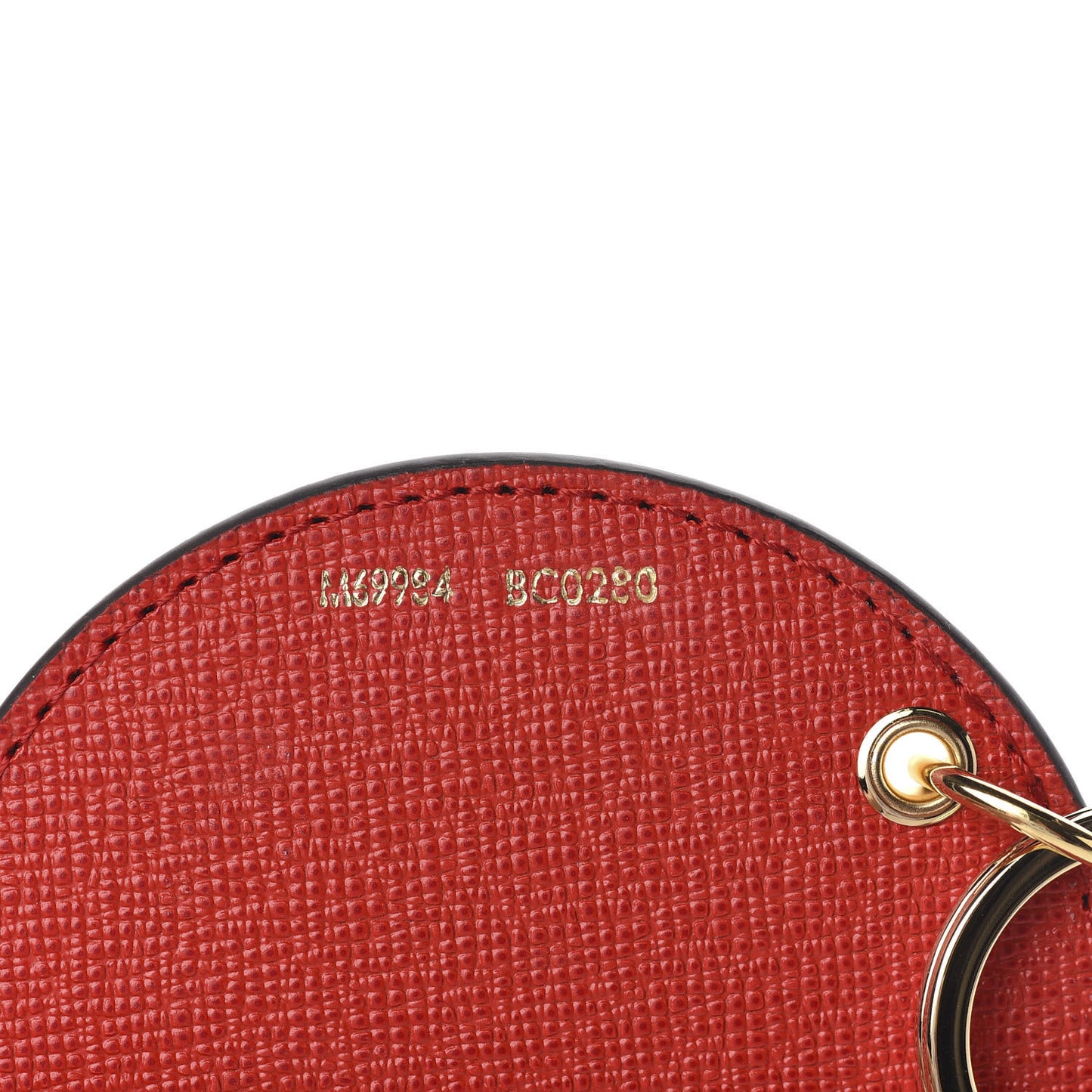 Monogram 2020 Christmas Animation Bumper Cars Bag Charm Key Ring Coquelicot