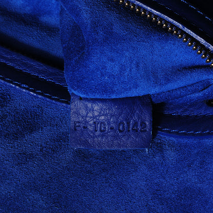 Celine Supple Calfskin Medium Phantom Luggage Cobalt 7 of 8