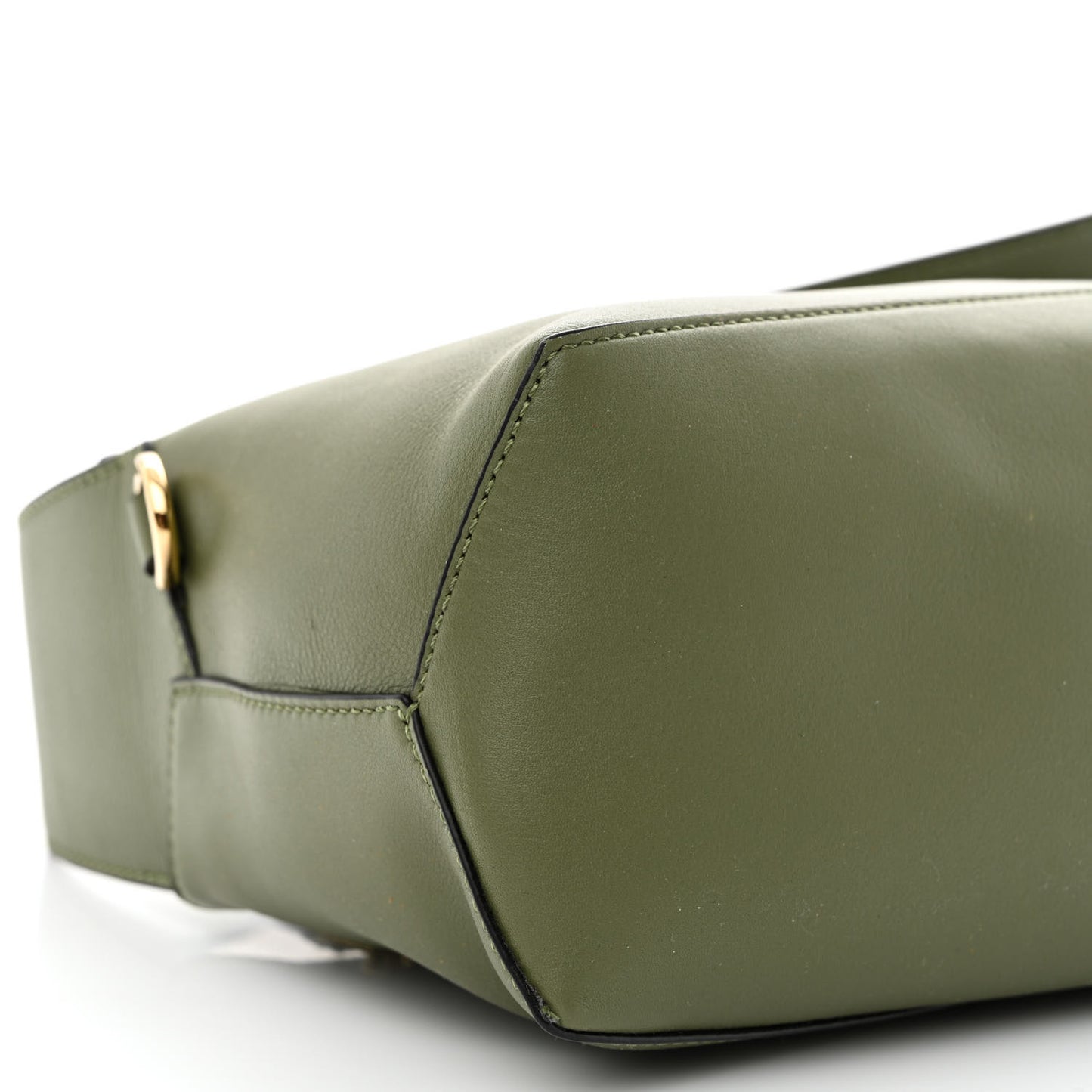 Calfskin Puzzle Hobo Avocado