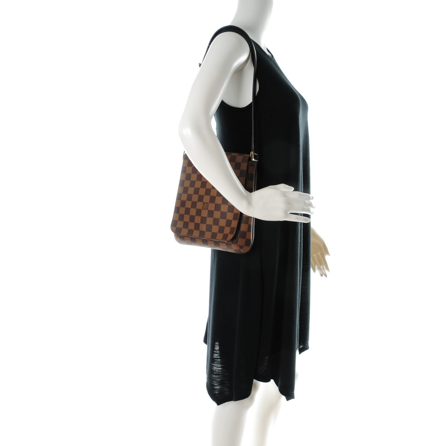 Louis Vuitton Damier Ebene Musette Salsa 2 of 7