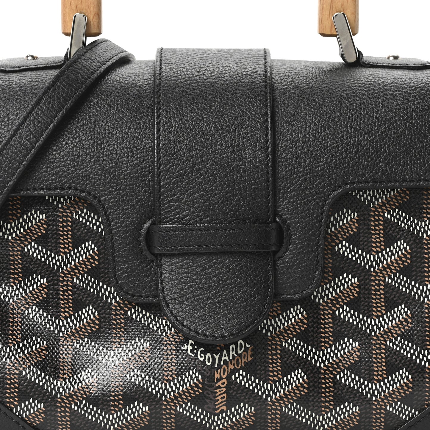 Goyardine Mini Saigon Black Black