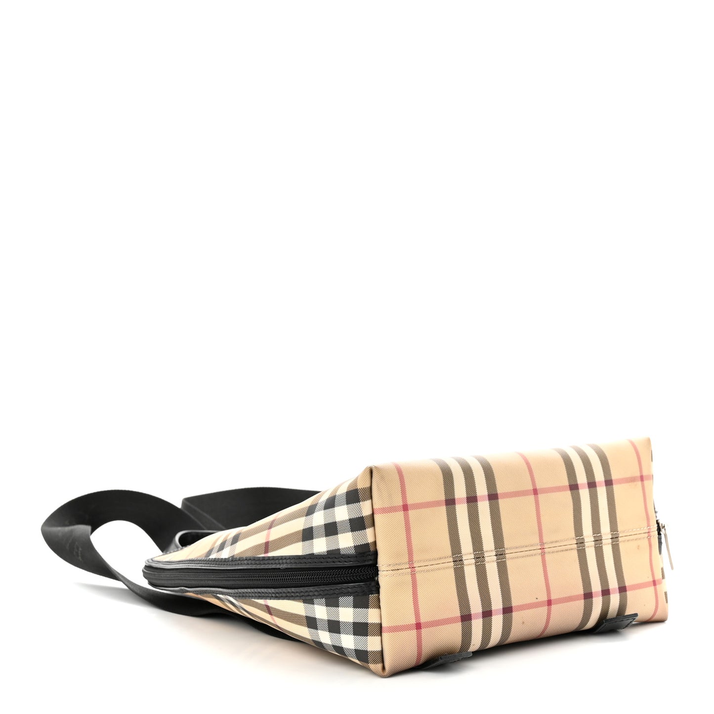 Canvas House Check Backpack Black