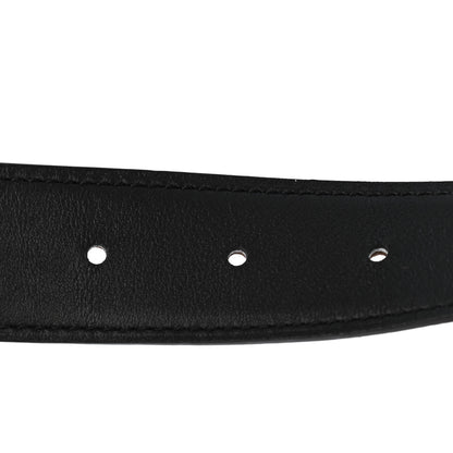 Hermes Swift Epsom 32mm H Belt 90 Black Chocolate 4 of 4