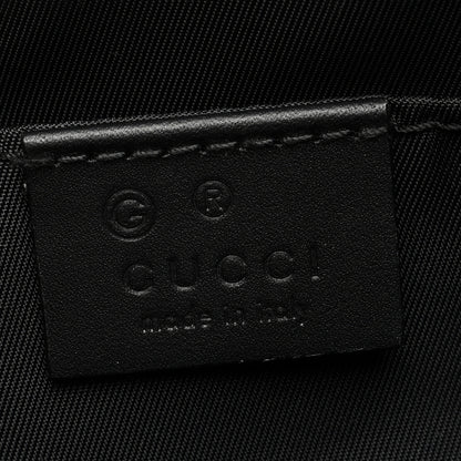 Gucci Canvas Web Slim Belt Bag Black 6 of 10