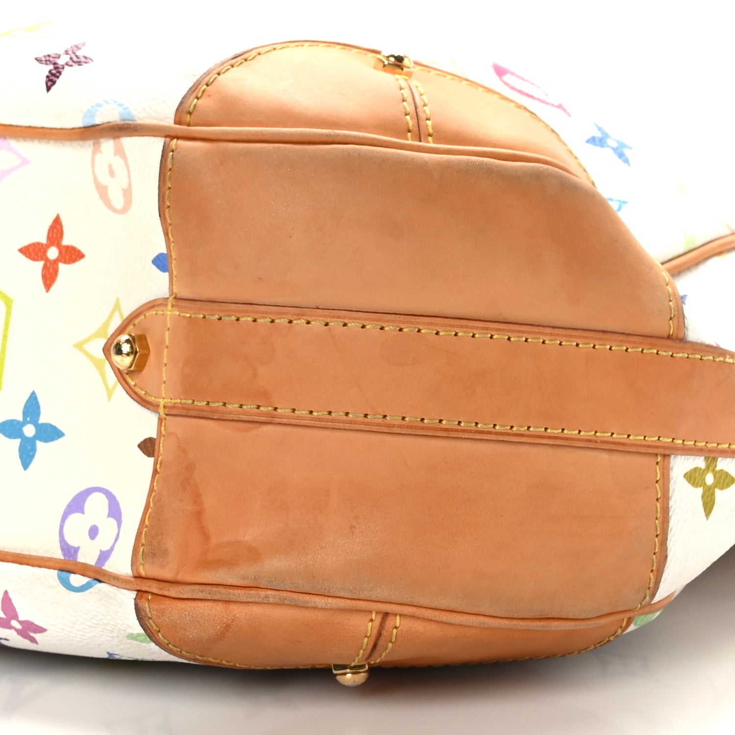 Louis Vuitton Monogram Multicolor Greta White 8 of 8