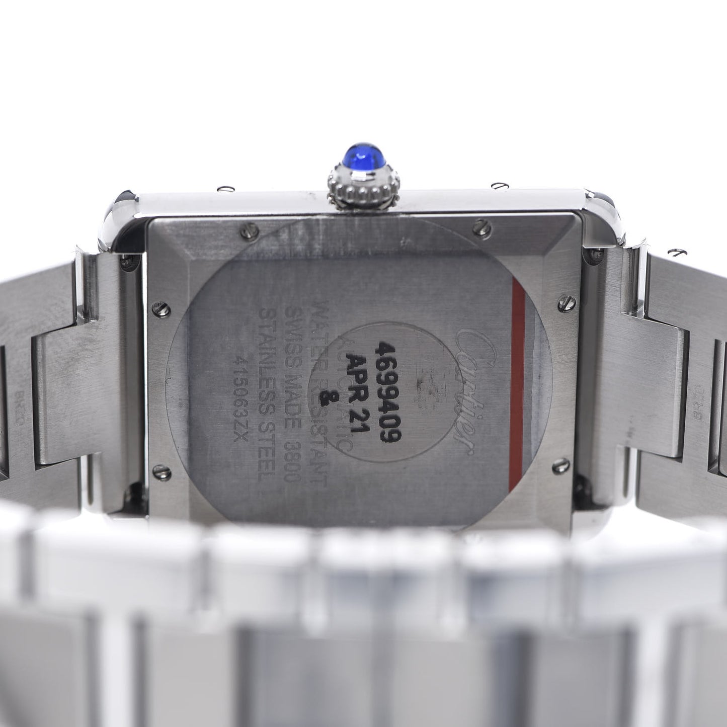 Stainless Steel 31mm Tank Solo Automatic Watch