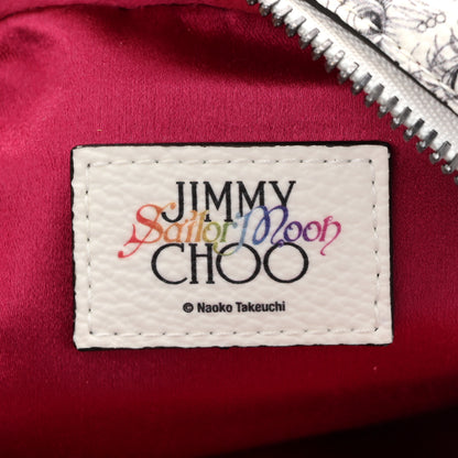Jimmy Choo X SAILOR MOON Coated Canvas Printed Varenne Phone Case Black White Ultra Black 6 of 10