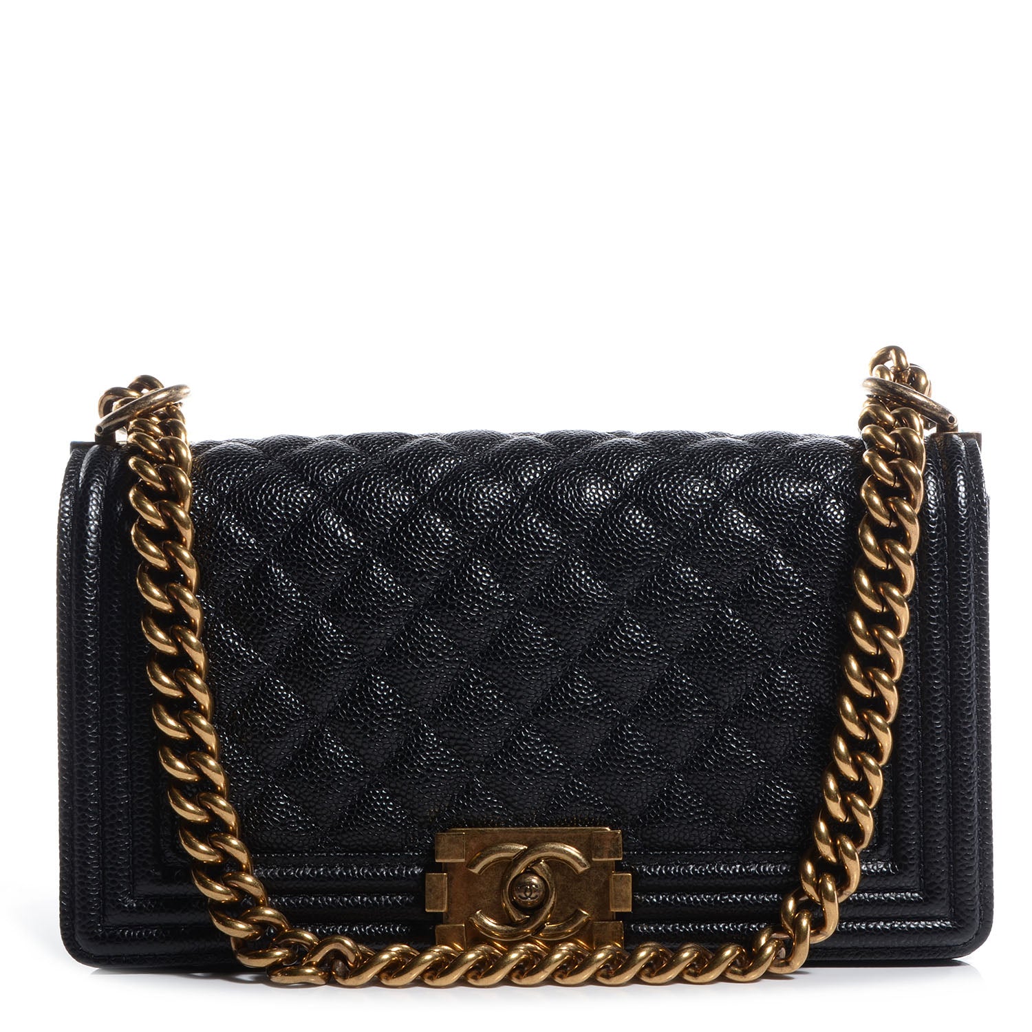 Chanel Caviar Medium Boy Flap Black 1 of 8