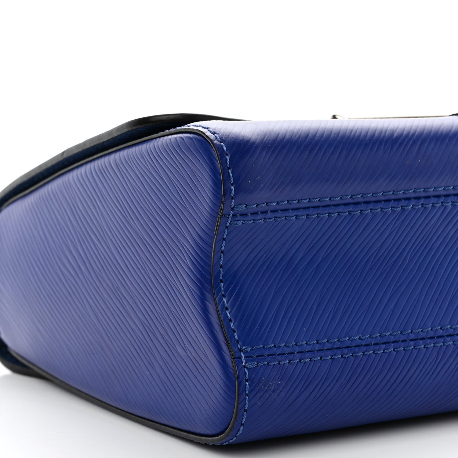 Louis Vuitton Epi Flamingo Twist Shoulder Bag MM Blue 9 of 10