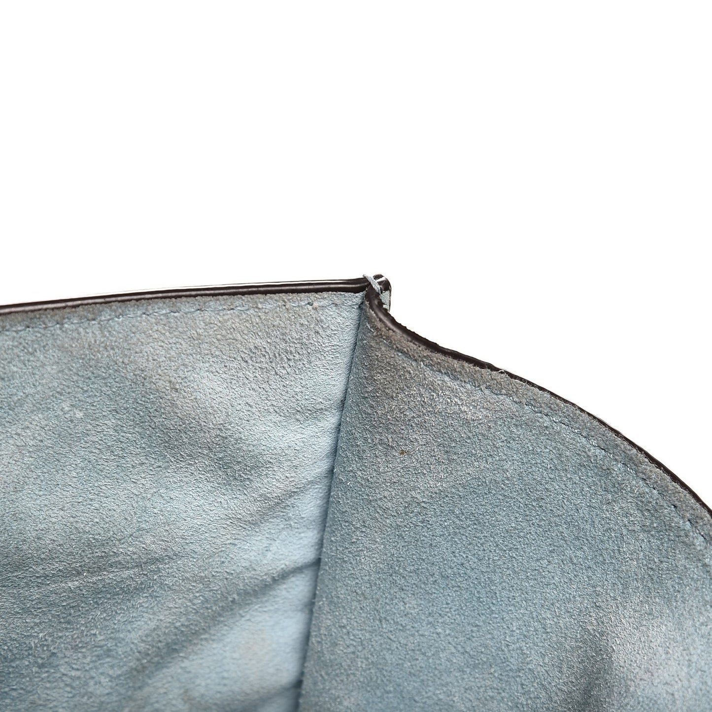 Supple Calfskin Medium Phantom Luggage Glacier