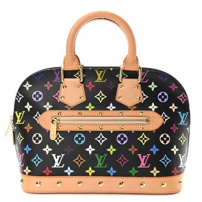 Louis Vuitton Monogram Multicolor Alma Black 1 of 10