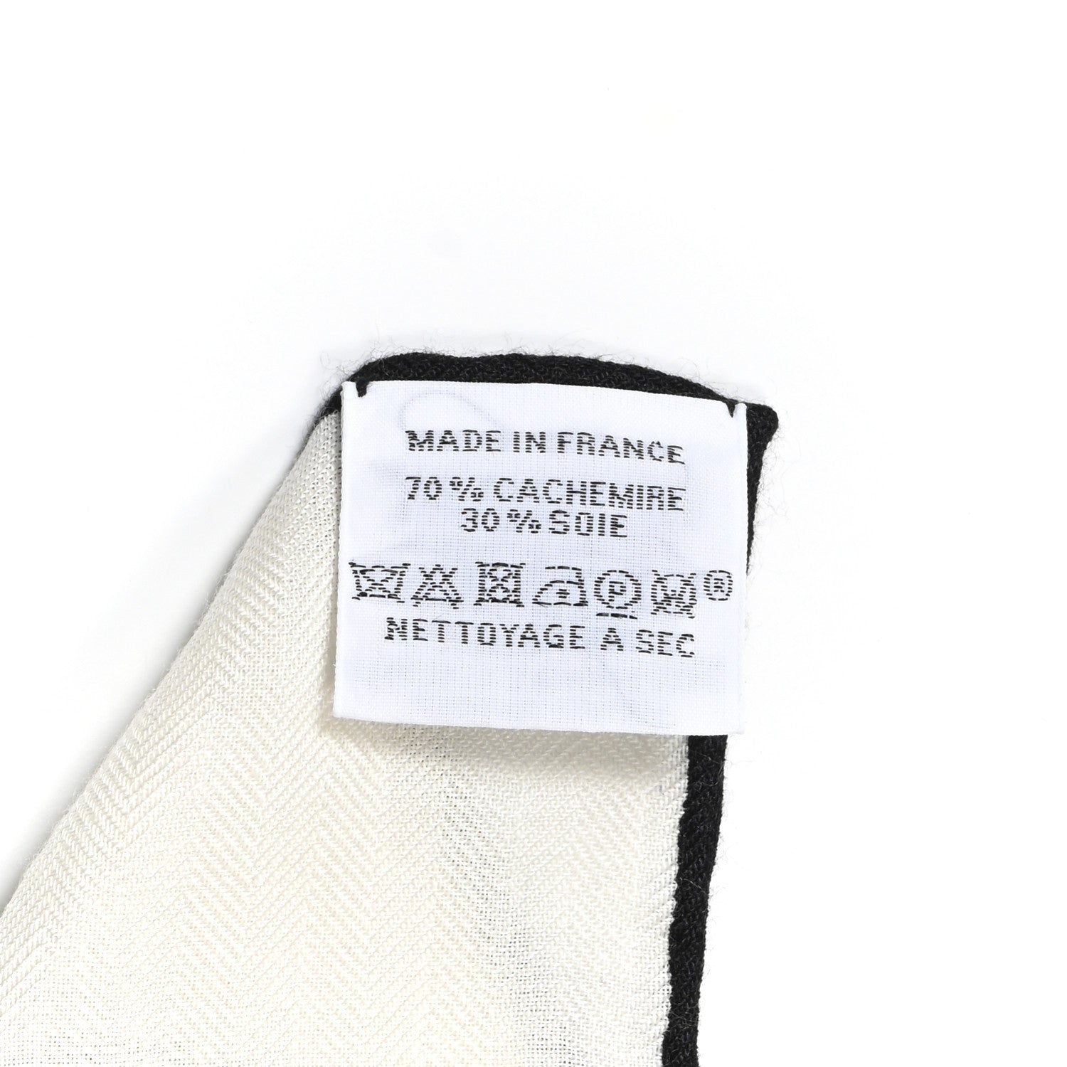 Hermes Cashmere Silk Palefroi Scarf 140 White Vert Loden Gris Argent 3 of 4