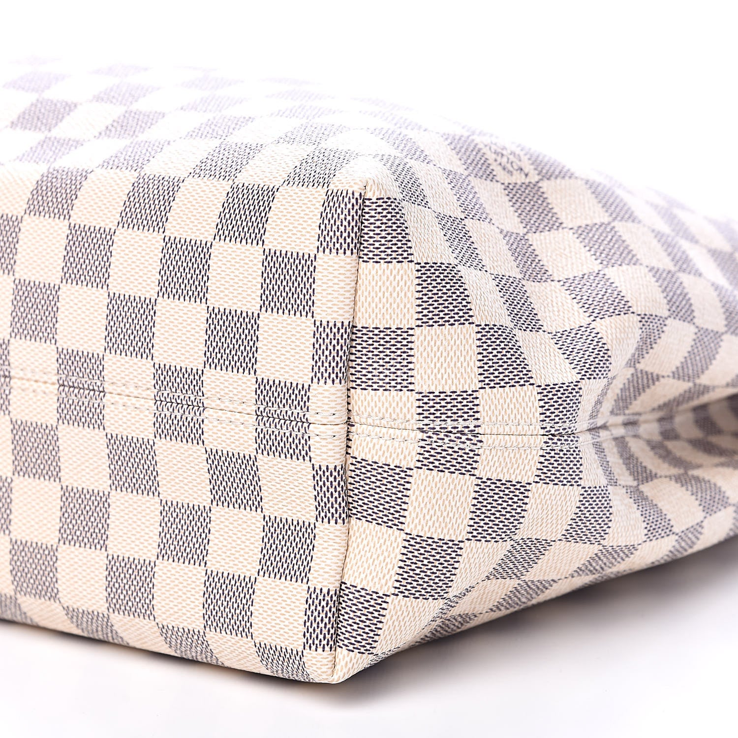 Louis Vuitton Damier Azur Graceful MM Rose Ballerine 10 of 13