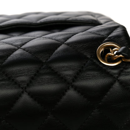 Chanel Lambskin Quilted Mini Square Flap Black 12 of 12
