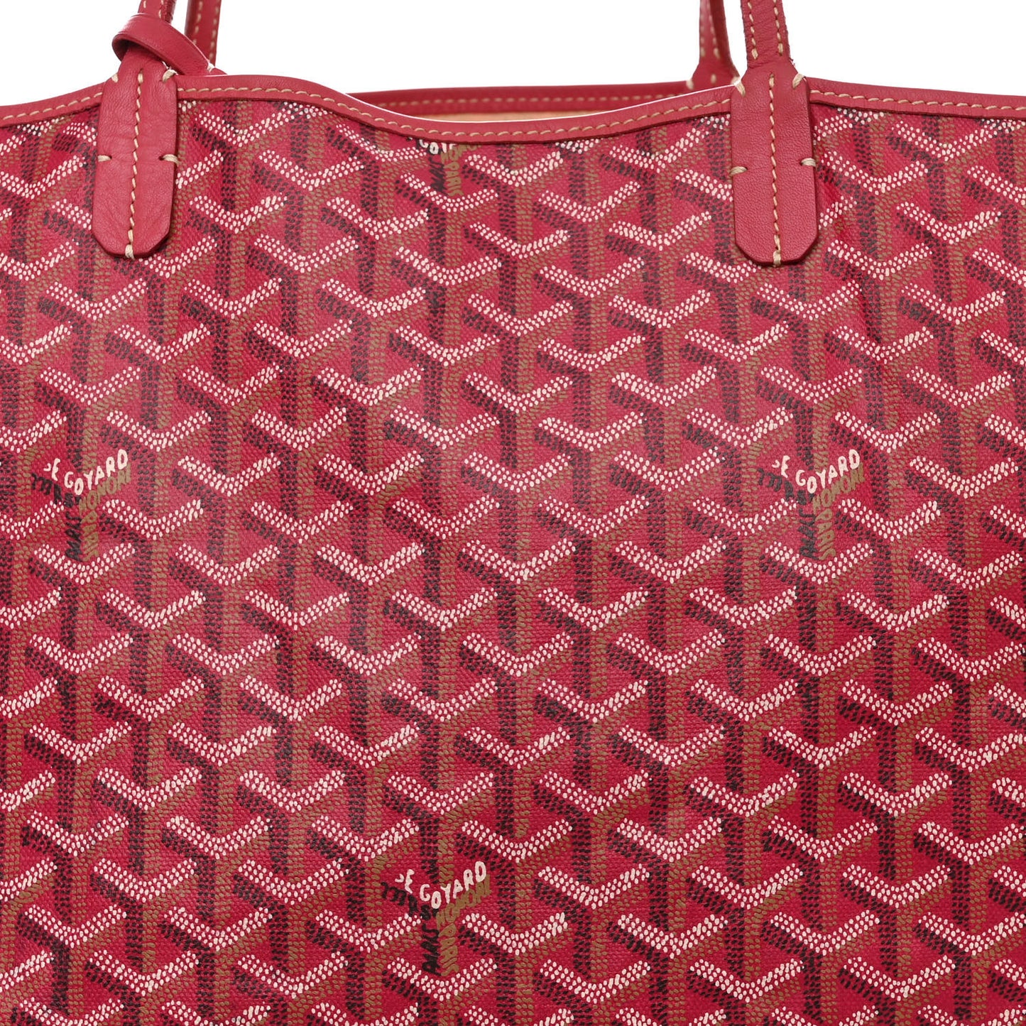 Goyardine Saint Louis GM Red