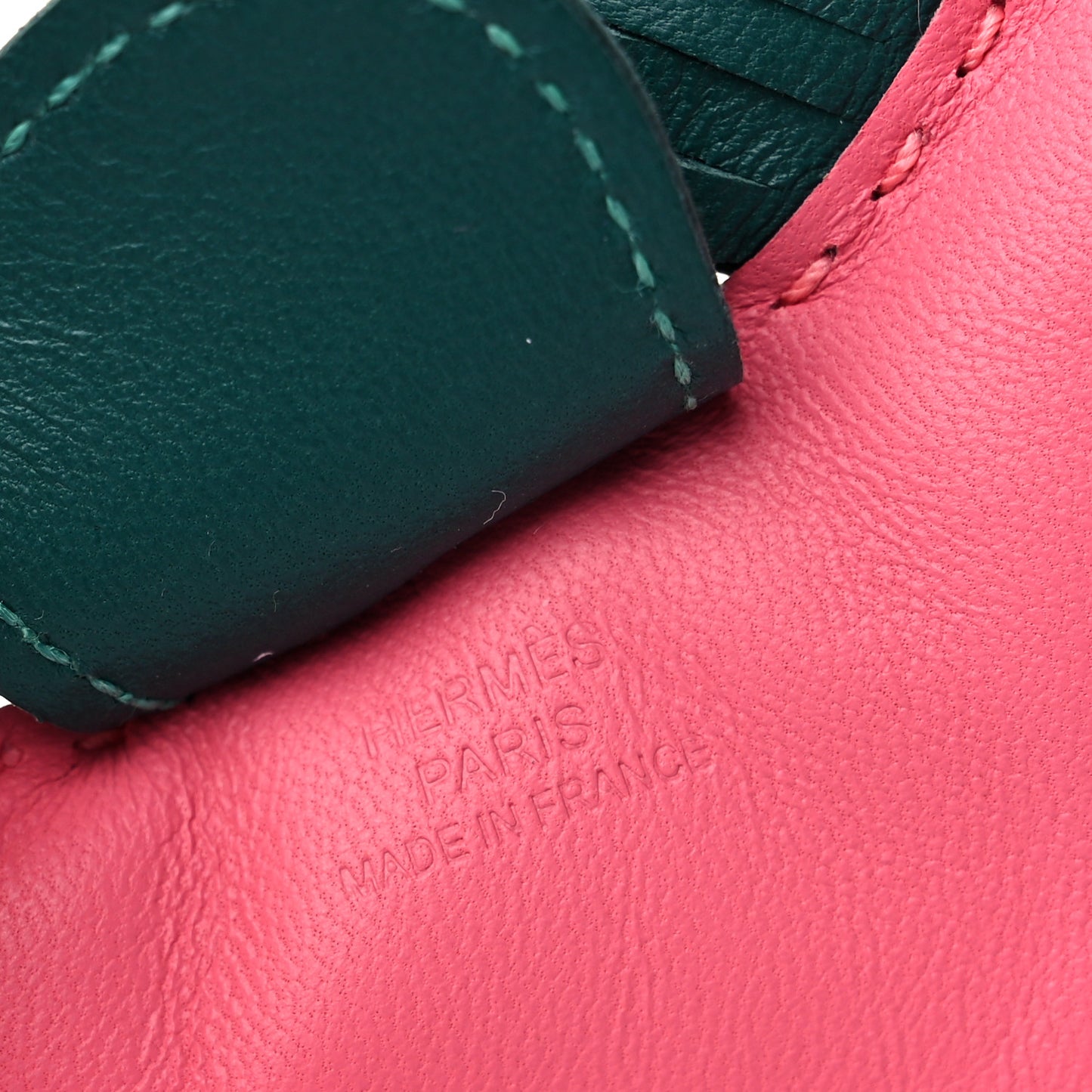 Milo Lambskin Grigri Rodeo Horse Bag Charm GM Rose Azalee Malachite Lime Celeste