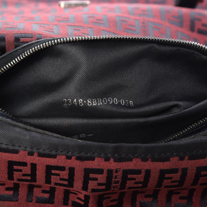 Fendi Zucchino Tote Red 8 of 9