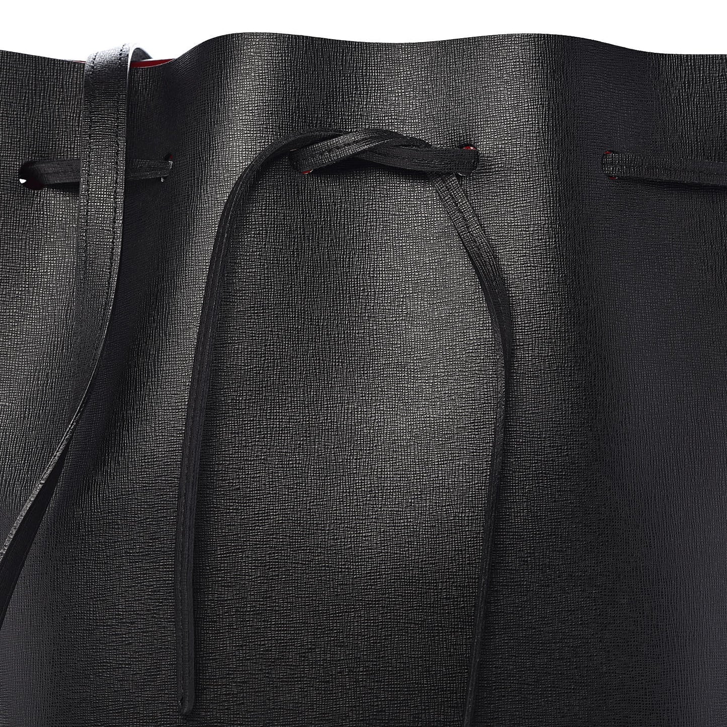 Saffiano Bucket Bag Black Flamma