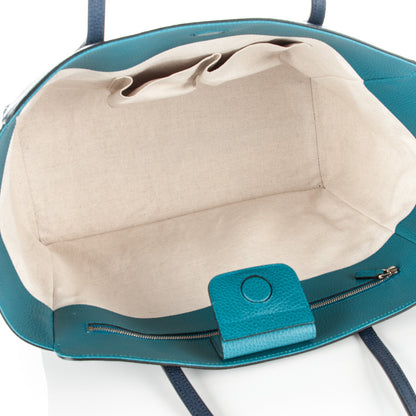Gucci Dollar Calfskin Medium Swing Tote Marine Deep Cobalt 5 of 6