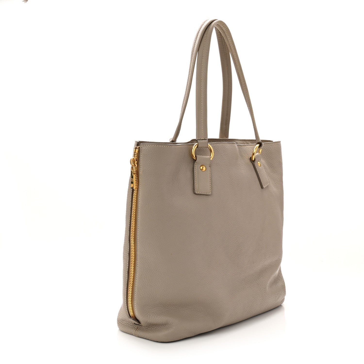 Prada Vitello Daino Tote Pomice 3 of 13