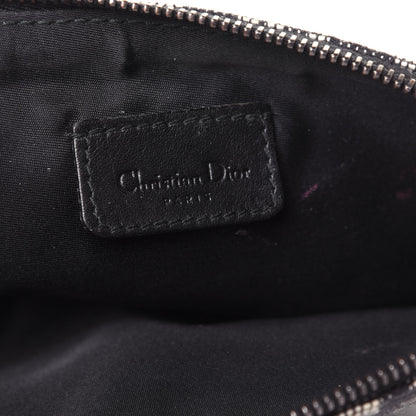 Christian Dior Monogram Mini Saddle Pochette Black 6 of 11