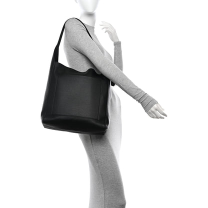 The Row Grained Calfskin Blake Hobo Black 2 of 10