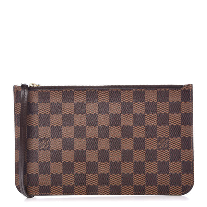 Louis Vuitton Damier Ebene Neverfull MM GM Pochette 1 of 7