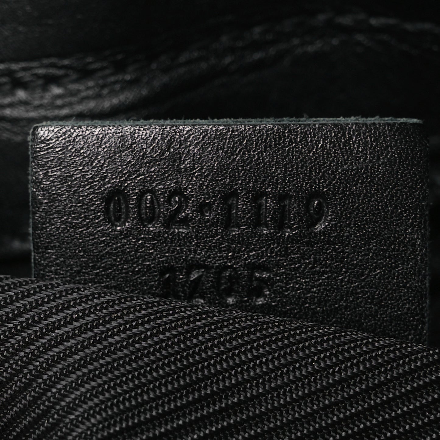 Monogram Tote Black