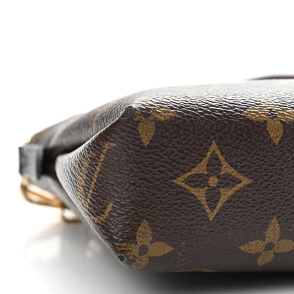 Louis Vuitton Monogram Pallas Clutch Black 5 of 13