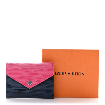 Louis Vuitton Epi Victorine Wallet Indigo Hot Pink 11 of 11