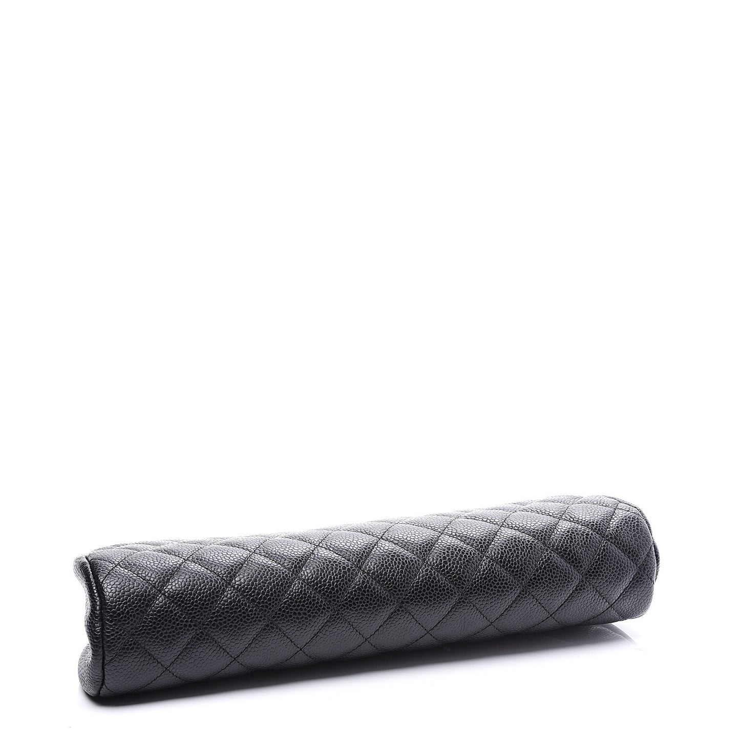 Caviar Quilted Timeless Clutch Black